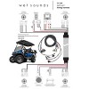 Wet Sounds GC-H4S Golf Cart Harness - 3 of 3