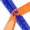 SEVOBAL Utility Storage Shelves Heavy Duty 5 Tier Metal Shelving Unit Vividly Ample Garage Home Organization Home, Blue Orange, 71"*35.4"*15.7" - 3 of 4