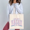 City Creek Prints In My Vacay Era Canvas Tote Bag - 15x16 - Natural - 2 of 2