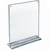 Azar Displays Slim Deluxe Acrylic Block Frame - image 4 of 4