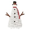 Hrinhom 4FT Snowman-Shaped Artificial Christmas Tree with 100 Lights - 4 of 4