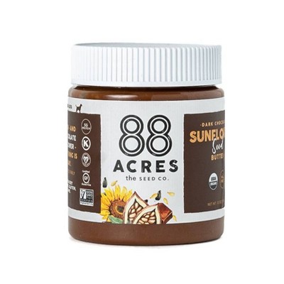 88 Acres Dark Chocolate Sunflower Seed Butter Jar - 10oz
