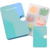 Sukuos Slim Pill Organizer 1 Pack, 4 Compartments, Portable Travel Pill Box, Vitamin Holder, Easy to Open Medicine Dispenser - 2 of 4