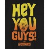 Seven Times Six The Goonies T-Shirt Boy's Sloth Hey You Guy's Short Sleeve Graphic Top Black - 2 of 4