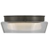 Fredrick Ramond Lighting Demi 1 - Light Flush Mount in  Black Oxide - image 2 of 4