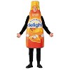 International Delight Adult Pumpkin Spice Creamer Halloween Costume Jumpsuit - Orange One Size Fits Most - 2 of 2
