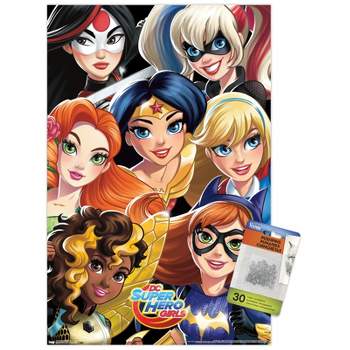 Trends International DC Comics TV - DC Superhero Girls - Group Unframed Wall Poster Prints