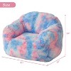 GustoWave Bean Bag Chair, Lazy Chair for Gaming Reading in Living Room, Blue - 2 of 4