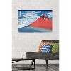 Trends International Fine Wind, Clear Morning by Katsushika Hokusai Unframed Wall Poster Prints - 2 of 4