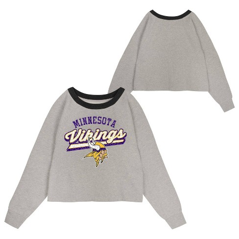 Minnesota vikings fleece sweatshirt best sale