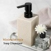 LunaLulinlk Soap Dispenser Bathroom, Resin Hand Soap Dispenser with Pump for Kitchen 12 oz - 3 of 4