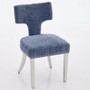 Sapphtopaz Modern Dining Chairs Set of 2 Upholstered Chair with Curved Backrest Chairs for Kitchen, Dining Room, Living Room - 4 of 4