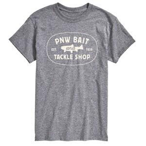 Men's - Instant Message - Pnw Bait And Tackle Short Sleeve Graphic T-Shirt - 1 of 4