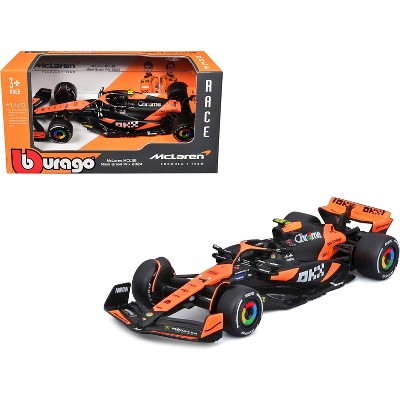 McLaren MCL38 #4 Lando Norris "OKX" Winner Formula One F1 "Miami GP" (2024) 1/43 Diecast Model Car by Bburago