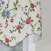 English Ivy Regal Style 3" Rod Pocket Valance 50" x 17" Spring by RLF Home - 3 of 4