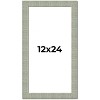 PosterPalooza | Panoramic Sculpted Blue Picture Frame - UV Acrylic, Foam Board Backing, Hanging Hardware - 2 of 4