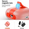 SURITCH for Samsung Galaxy Buds 3 Pro/Galaxy Buds 3 Case, Magnetic Bumper Cases, Shockproof Protective Covers with Carabiner & Cleaning Kit - 3 of 3