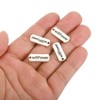 Unique Bargains Vintage Metal DIY Jewelry Making Mini Word Pendant 20 Pcs - 4 of 4