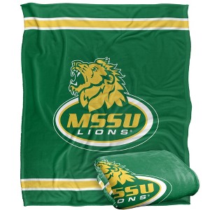 Missouri Southern State University Primary Logo Silky Touch Blanket White 50x60 - 1 of 4