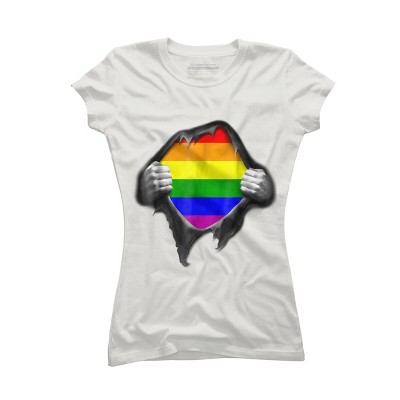 Adult Design By Humans Pride Shirt Rip Open Shirt By Luckyst T-Shirt