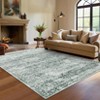 Boho Entryway Runner Rug Washable Non Slip Non Shedding Area Rug, Soft Low Pile Vintage Floor Carpet for Hallway and Kitchen - 2 of 4