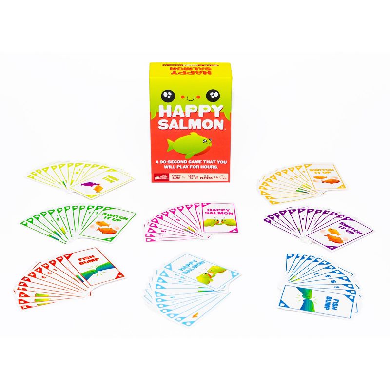 Happy Salmon Game by Exploding Kittens, 4 of 8