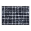Modern Checkered Area Rug Farmhouse Geometric Print Rugs for Living Room Bedroom Low Pile Non-Slip Rug - 3 of 4