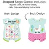 Big Dot of Happiness Whole Llama Fun - Picture Bingo Cards and Markers - Llama Fiesta Baby Shower Shaped Bingo Game - Set of 18 - 3 of 4
