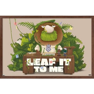 Trends International Disney Pixar Elemental - Leaf It To Me Framed Wall Poster Prints - 1 of 4