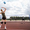 Soozier 14' Badminton Net, Portable Volleyball Net for Tennis, Badminton and Pickleball Backyard Games - 2 of 4