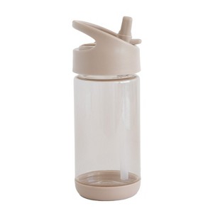 3 Sprouts Kids Recycled Plastic Water Bottle - Taupe - 1 of 4