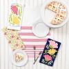 John Ritzenthaler Co. 100% Cotton Kitchen Towels, Floral Tulips Spring – Absorbent Dish Towels for Drying & Cleaning – Soft & Durable (Set of 4) - 2 of 4