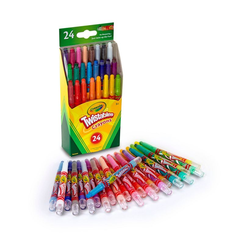Crayola 24ct Mini Twistables Crayons, 5 of 8