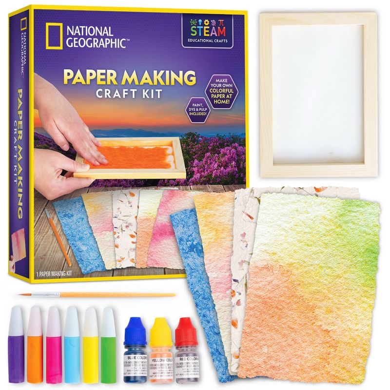 Paper Making Craft Kit - National Geographic, 4 of 5