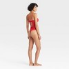 Women's Satin and Mesh Lightly Lined Lingerie Bodysuit - Auden™ - 2 of 4