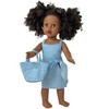 Doll Clothes Superstore Handmade Summer Outfit for 18 Inch Girl Dolls with Matching Child’s Tote - 3 of 4