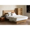 South Shore Full/Queen Bed and Headboard Set Nordik Oak: Storage Drawer, Laminated Finish, No Box Spring Required - 3 of 4