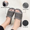 Aerothotic - Aspen Fuzzy Strap Ladies Arch Support Slides - 3 of 4