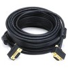Monoprice Ultra Slim SVGA Super VGA Male to Male Monitor Cable - 50 Feet With Ferrites | 30/32AWG, Gold Plated Connector - 2 of 4