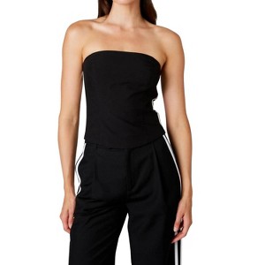 Women's Kate Strapless Stripe Top - NIA - 1 of 4