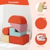 6-Piece Toddler Soft Foam Climbing Playset, Indoor Modular Crawling and Sliding Activity Set for Ages 1-3 Home and Daycare - 3 of 4