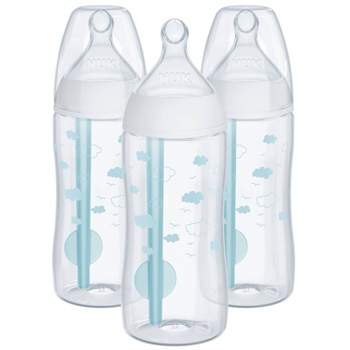 NUK Smooth Flow Pro Anti-Colic Baby Bottle - 10oz/3pk