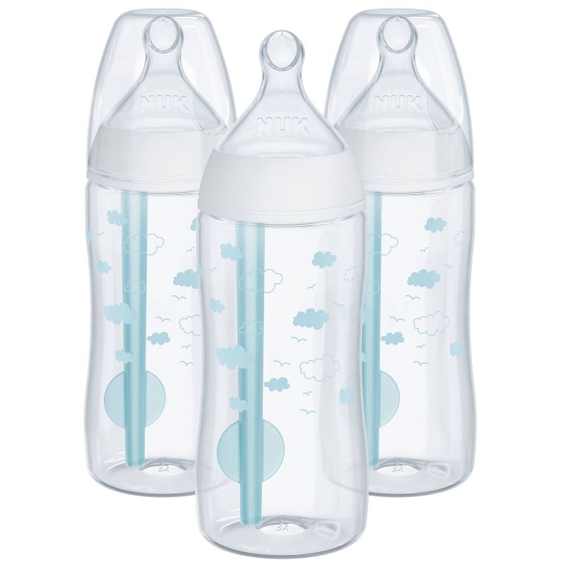 NUK Smooth Flow Pro Anti-Colic Baby Bottle - 10oz/3pk, 1 of 6