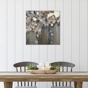 iCanvas Indigo Oyster Shells by Liz Jardine Canvas Print Wall Art - 1 of 3