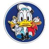 Citizen Men's Eco-Drive Feisty Donald Duck 90th Anniversary Watch, Silver-Tone Stainless Steel Bracelet, Blue Dial - 3 of 4