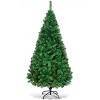 Costway Artificial PVC Christmas Tree W/Stand Holiday Season Indoor Outdoor Green - 2 of 4