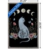 Trends International Episodic Drawing - Cat On The Hill Framed Wall Poster Prints - 3 of 4