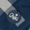 Britt's Knits Gentleman's Plaid Knit Scarf Soft Knit Scarf for Men - 2 of 2