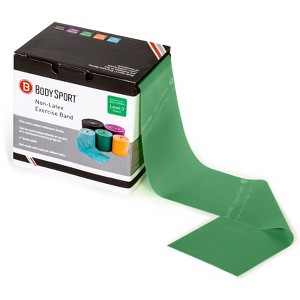 BodySport Exercise Bands, Professional Resistance Bands for Home and Gym, 4 in. x 25 yd. - 1 of 4