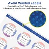 Avery Glossy Clear Round Labels with Sure Feed, 1.5" diameter - 4 of 4